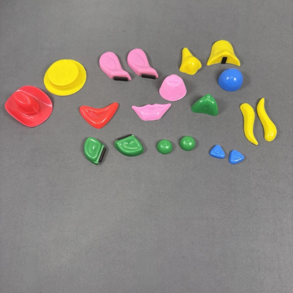 Vintage 19 Potato Head Magnetic Misc. Pieces‎ & Accessories Lot